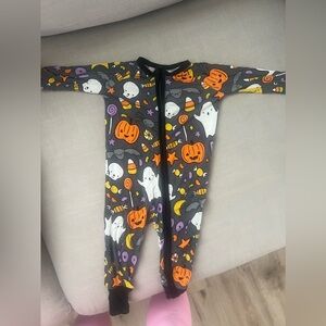 NWOT little sleepies Halloween pajamas